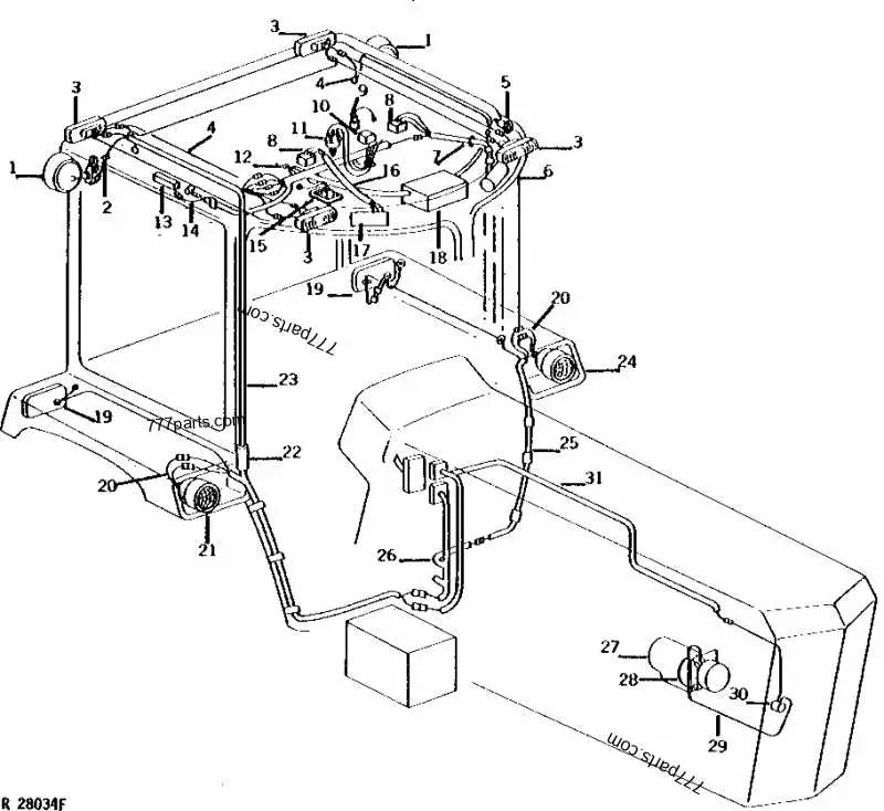 1950 john deere b wiring diagram