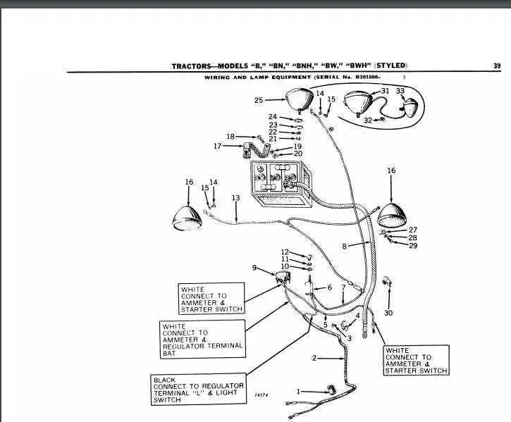 1952 john deere a wiring diagram
