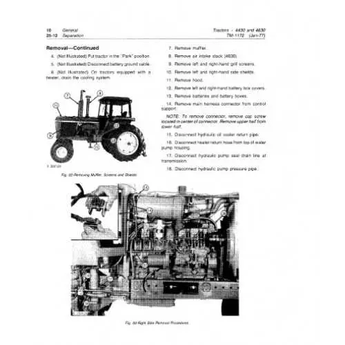 1973 john deere 4630 air conditioner diagram