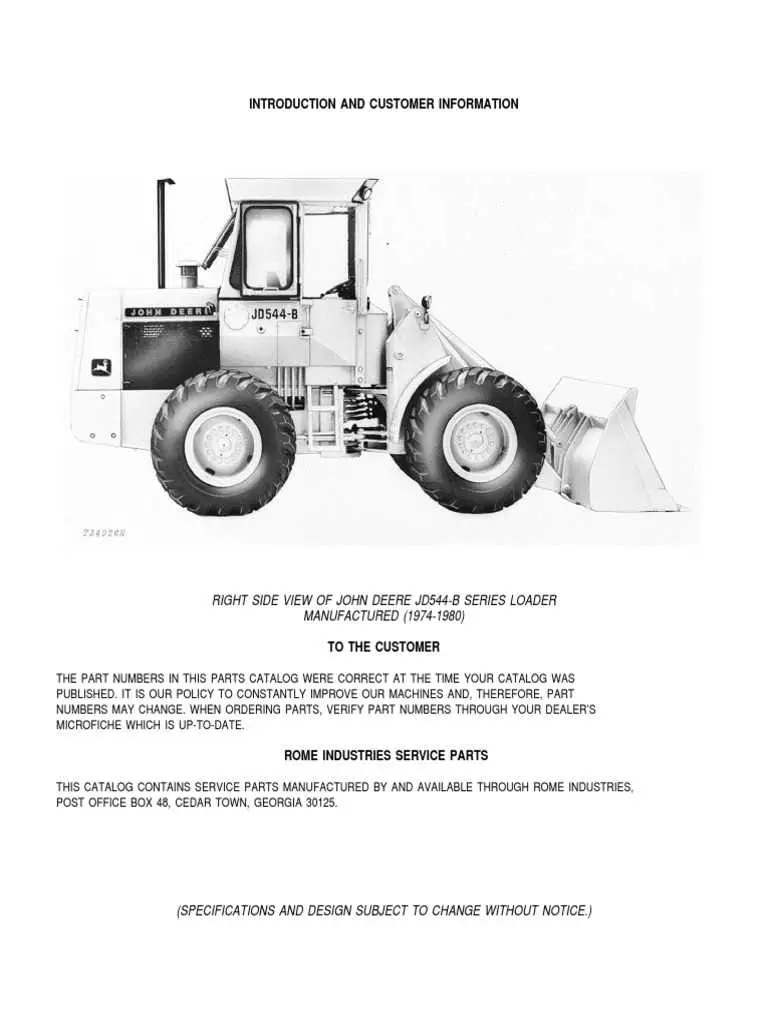 1980 john deere parts diagrams