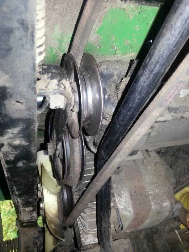 1984 john deere 116h drive belt diagram