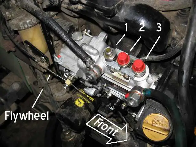 1988 john deere fuel pump diagram
