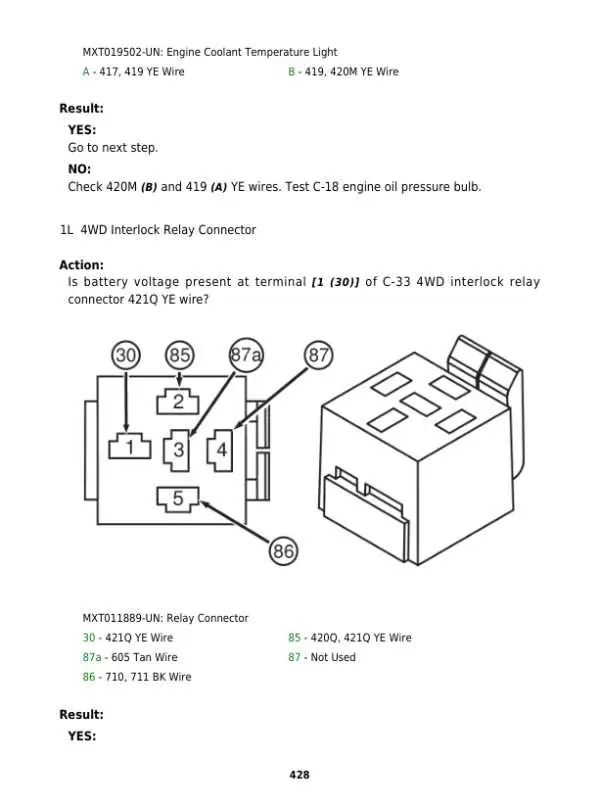 2000 john deere gator ignition system wiring diagram