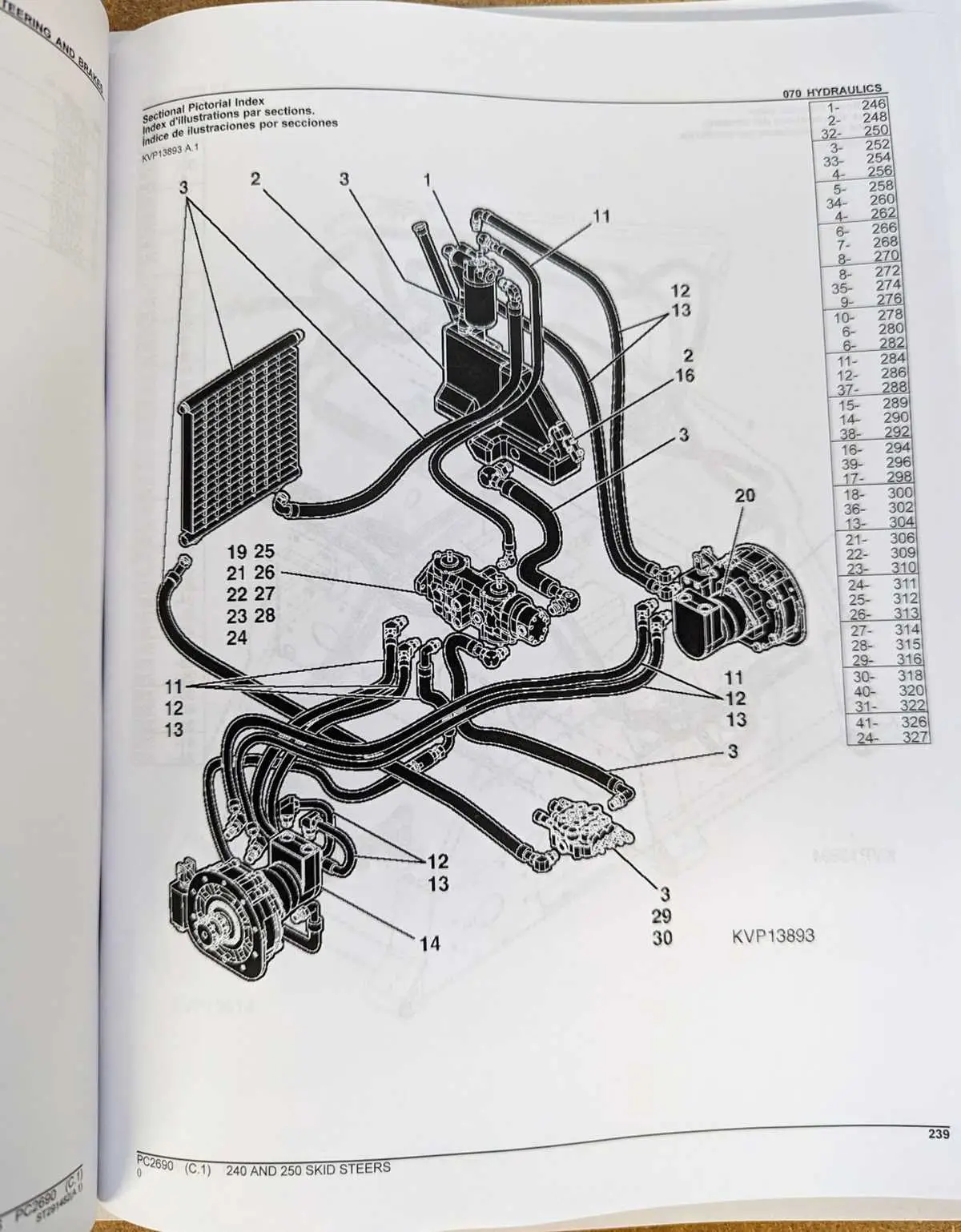 2001 john deere 250 skid steer wiring diagram
