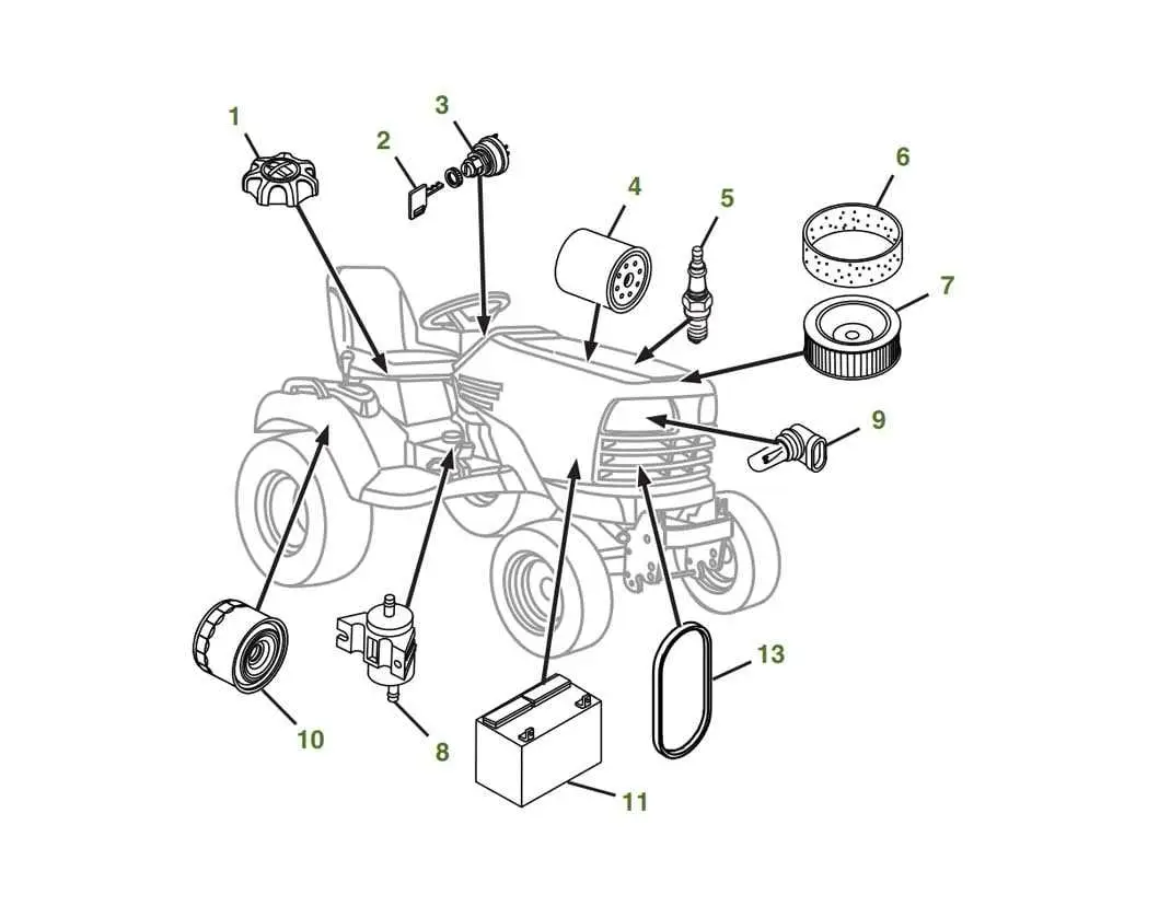 214 john deere garden tractor mower deck belt diagram 38