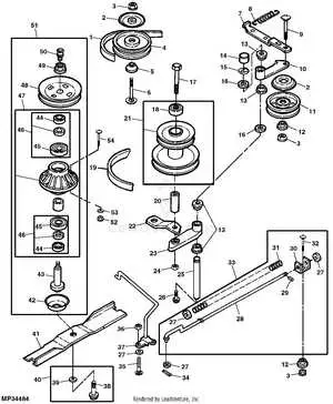 214 john deere garden tractor mower deck belt diagram 38