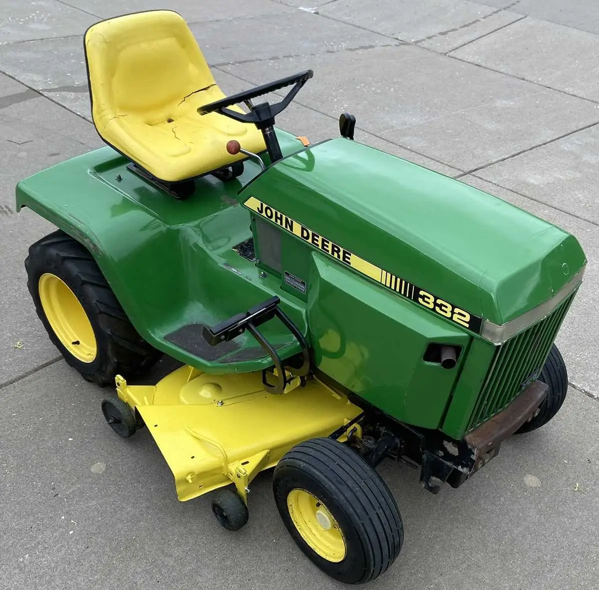 322 john deere riding mower diagram