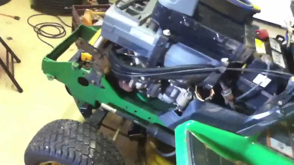 345 john deere lawn mower belt diagram