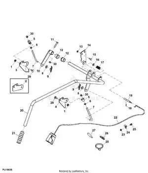 48 inch john deere 155c belt diagram