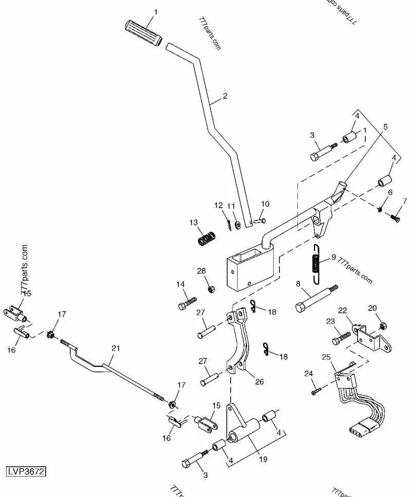 5210 john deere 3 point parts diagram