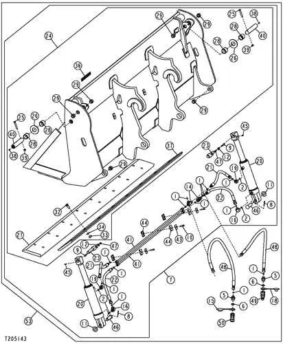 710g john deere backhoe break down diagram