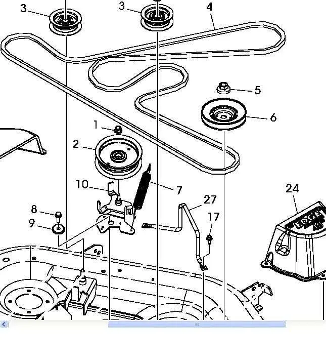 belt diagram for john deere la145