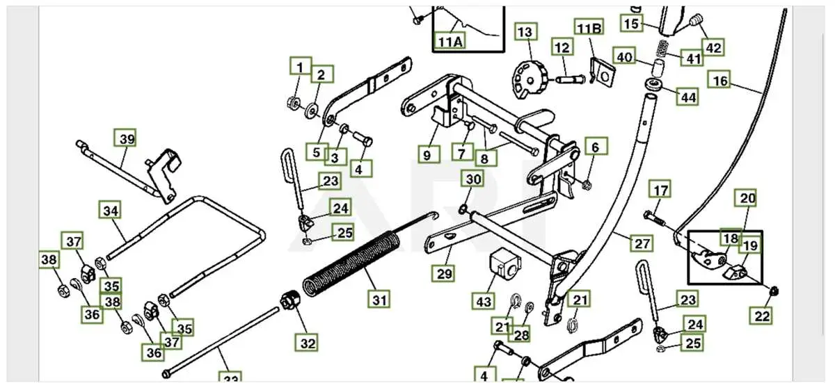 belt diagram john deere gt235