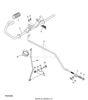 brake diagram for john deere la 105