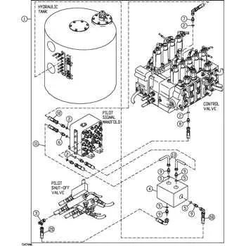 control valve john deere hydraulic system diagram