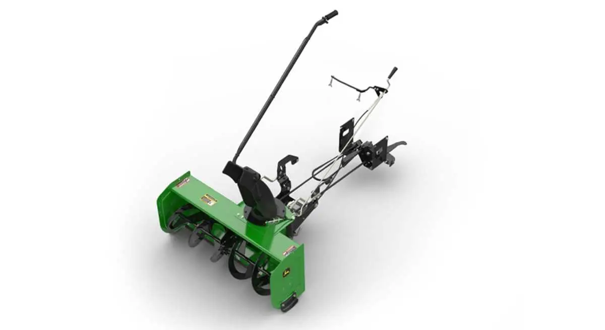 diagram for john deer single stage belt driven snowblower