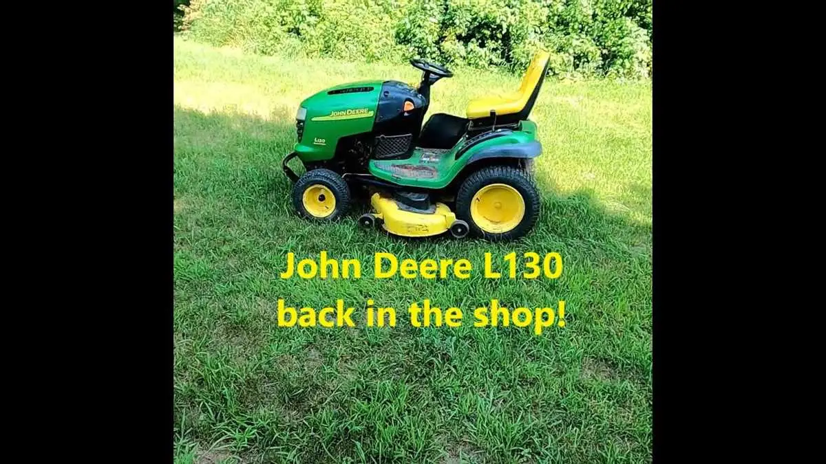 diagram mowing deck belt john deere l130