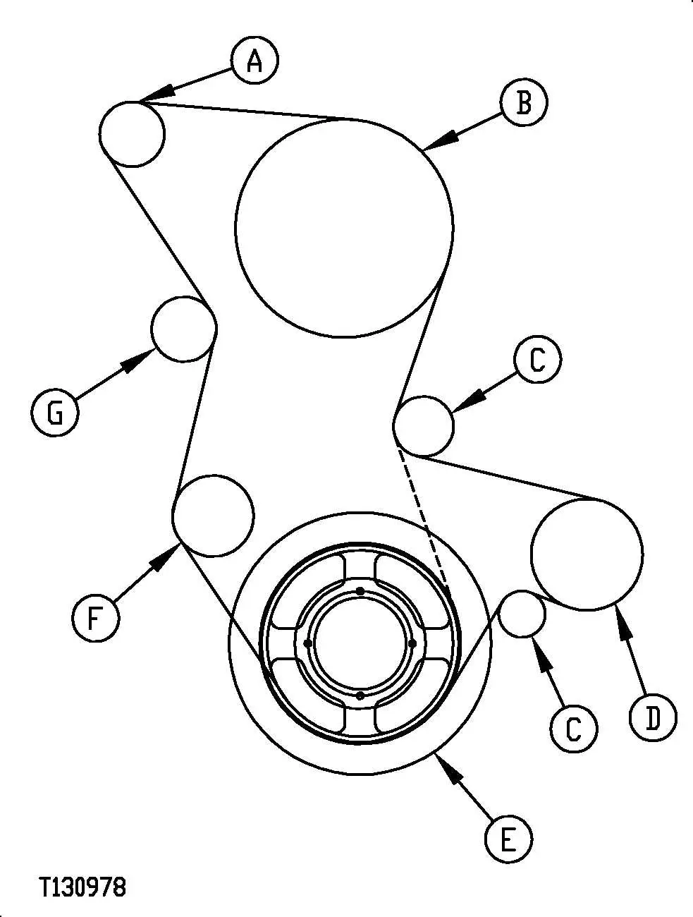 drive belt john deere gx75 belt routing diagram