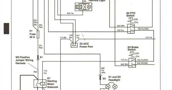 electrical diagram john deere gator hpx 4x4