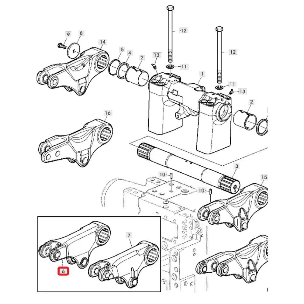 excavadora john deere 210g diagrama del cubo