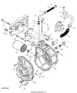 exploded parts diagram for john deere 1435