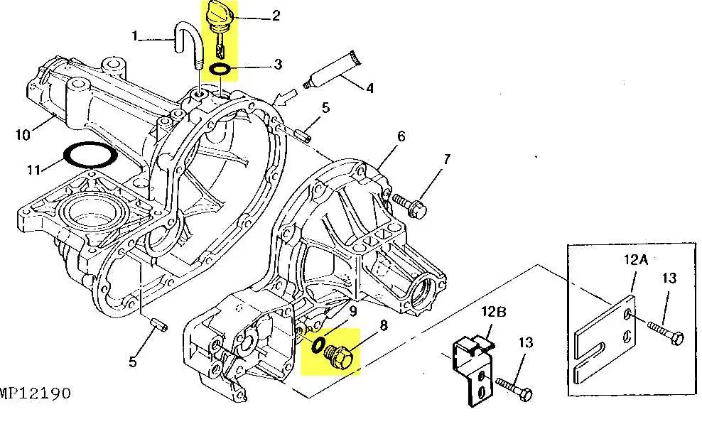 fuel line diagram john deere 265
