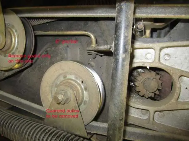gt275 john deere deck belt diagram