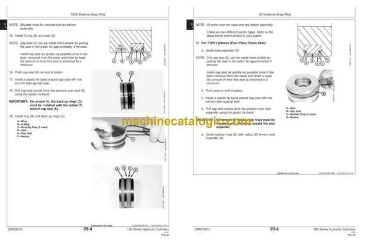 hydraulic cylinders in john deere diagram