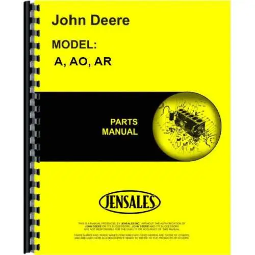 john deer ar parts diagram