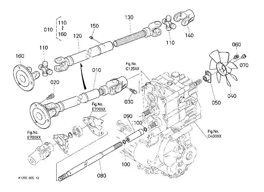 john deere 100 series all parts diagram