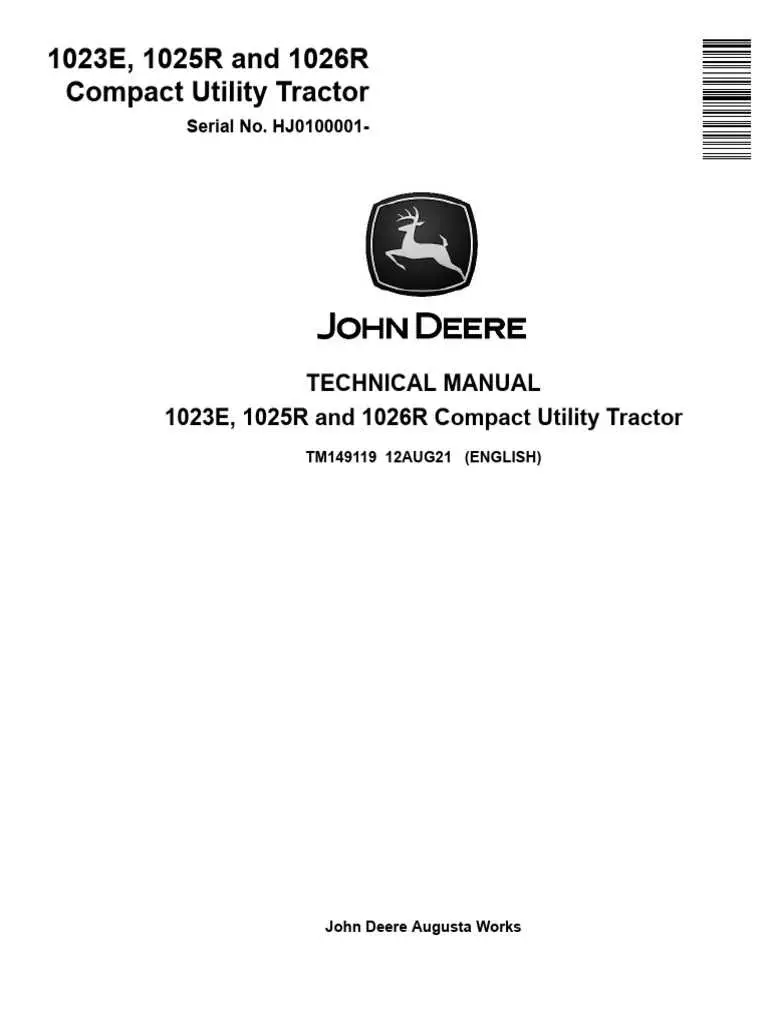john deere 1023e mower deck parts diagram