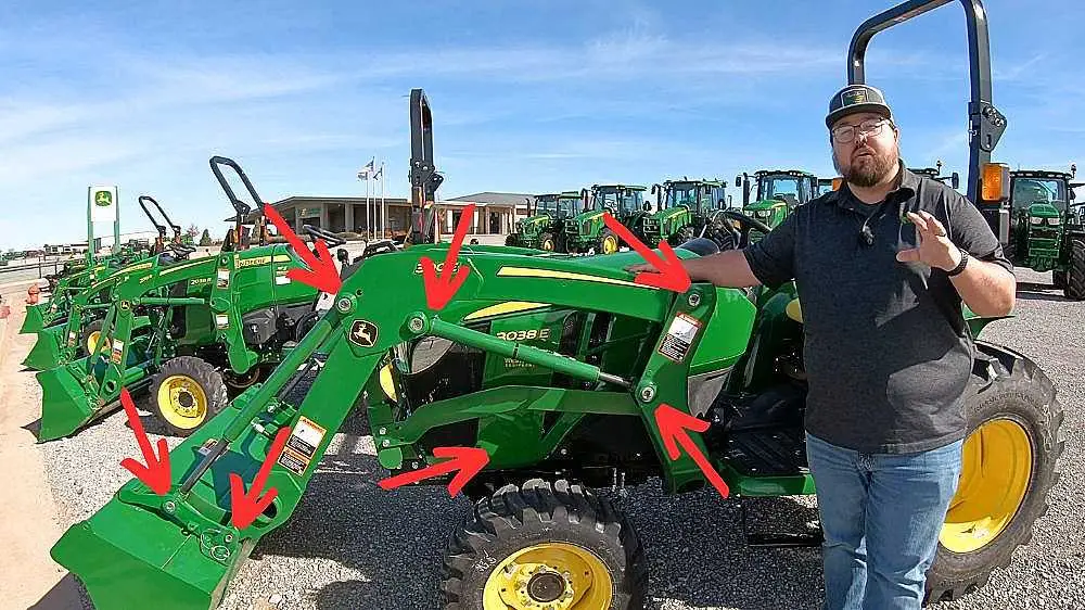 john deere 1025r grease points diagram