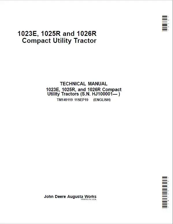 john deere 1025r wiring diagram