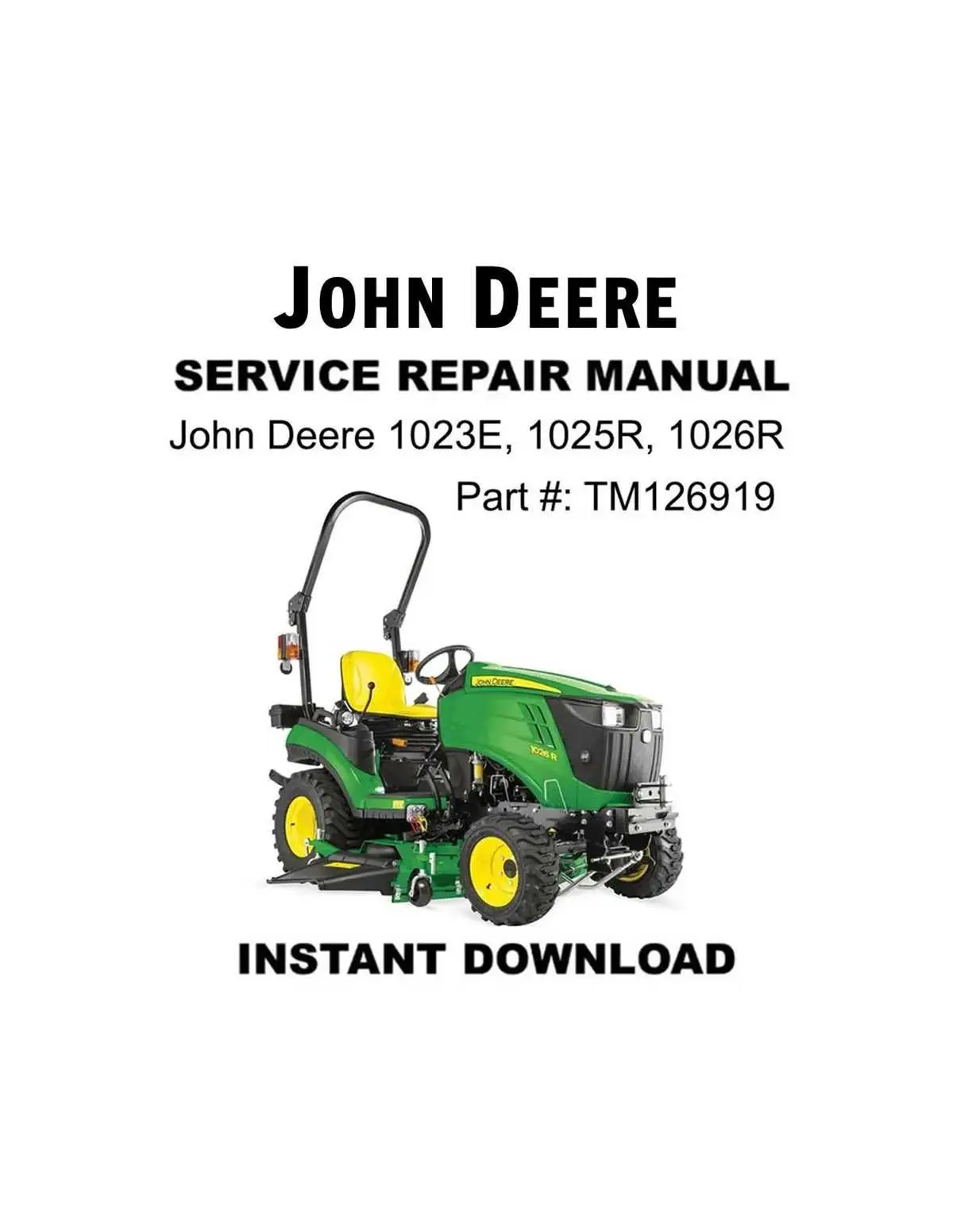 john deere 1026r parts diagram