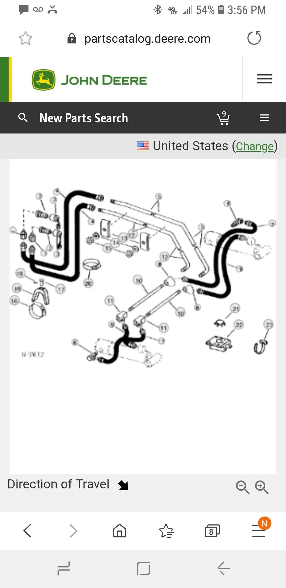 john deere 1050 engine diagram