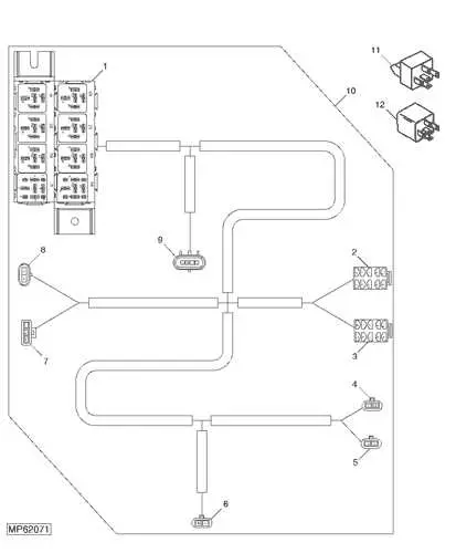 john deere 110 backhoe diagram