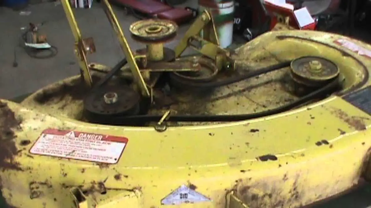 john deere 111 deck parts diagram