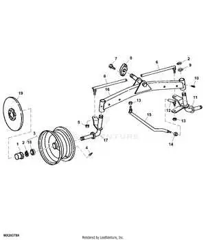 john deere 111 drive belt diagram