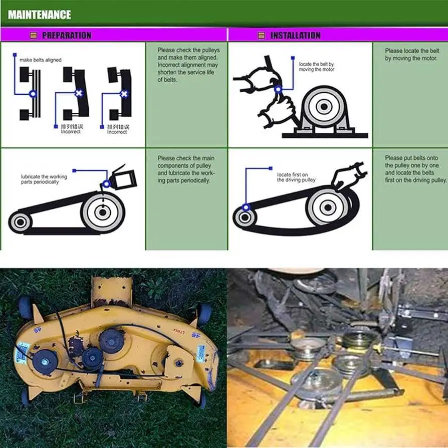 john deere 112 mower deck drive belt m44121 diagram john deere 112 mower deck drive belt m44121 diagram