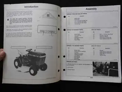 john deere 116 parts diagram