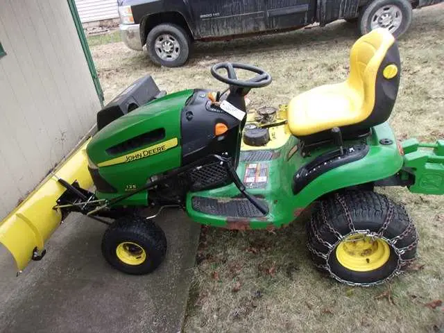 john deere 125 automatic deck belt diagram