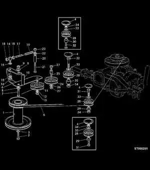 john deere 1360 discbine parts diagram