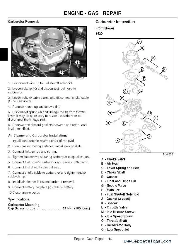 john deere 1445 diesel wiring diagram
