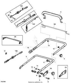 john deere 14sb parts diagram
