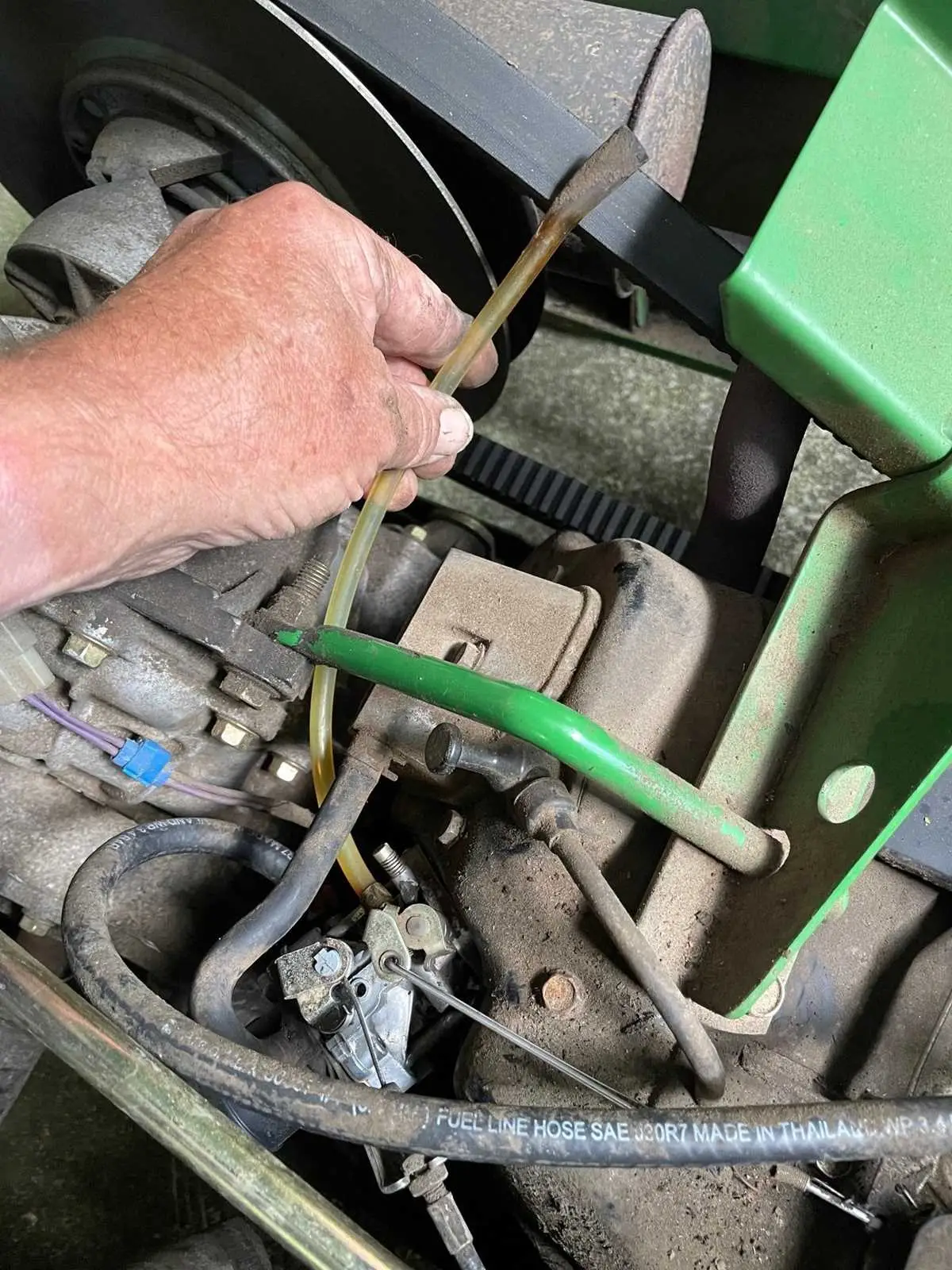 john deere 15 hp kawasaki engine fuel system diagram