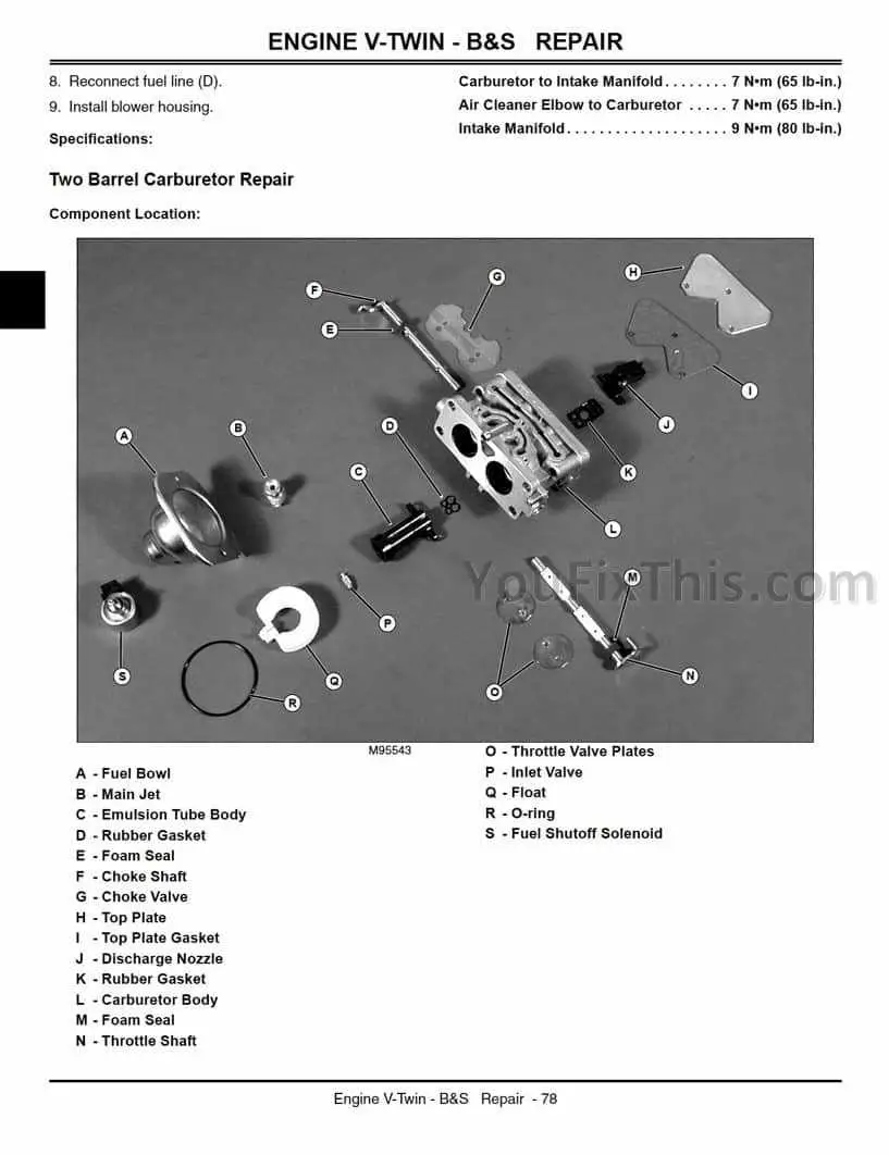 john deere 155c throttle lever diagram