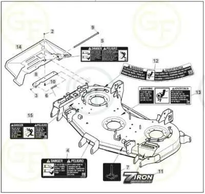 john deere 160 series mower deck parts diagram john deere 160 series mower deck parts diagram