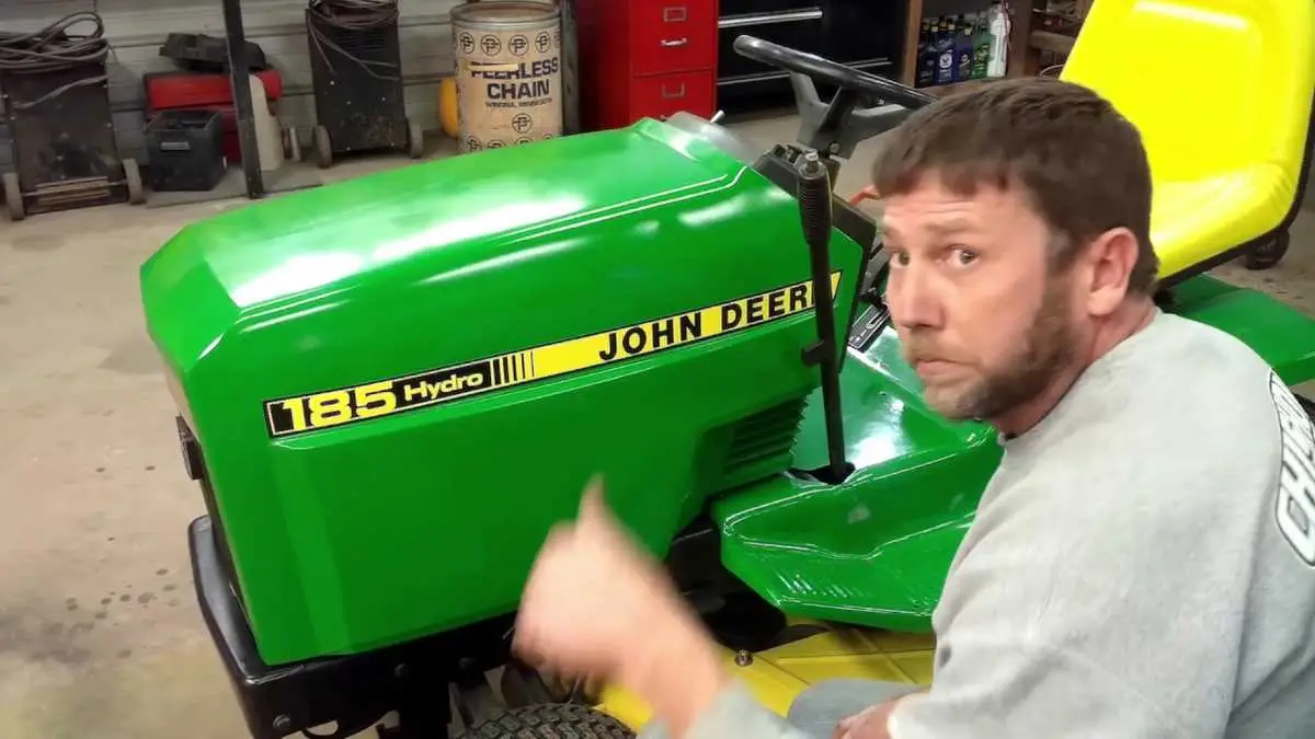 john deere 185 drive belt diagram
