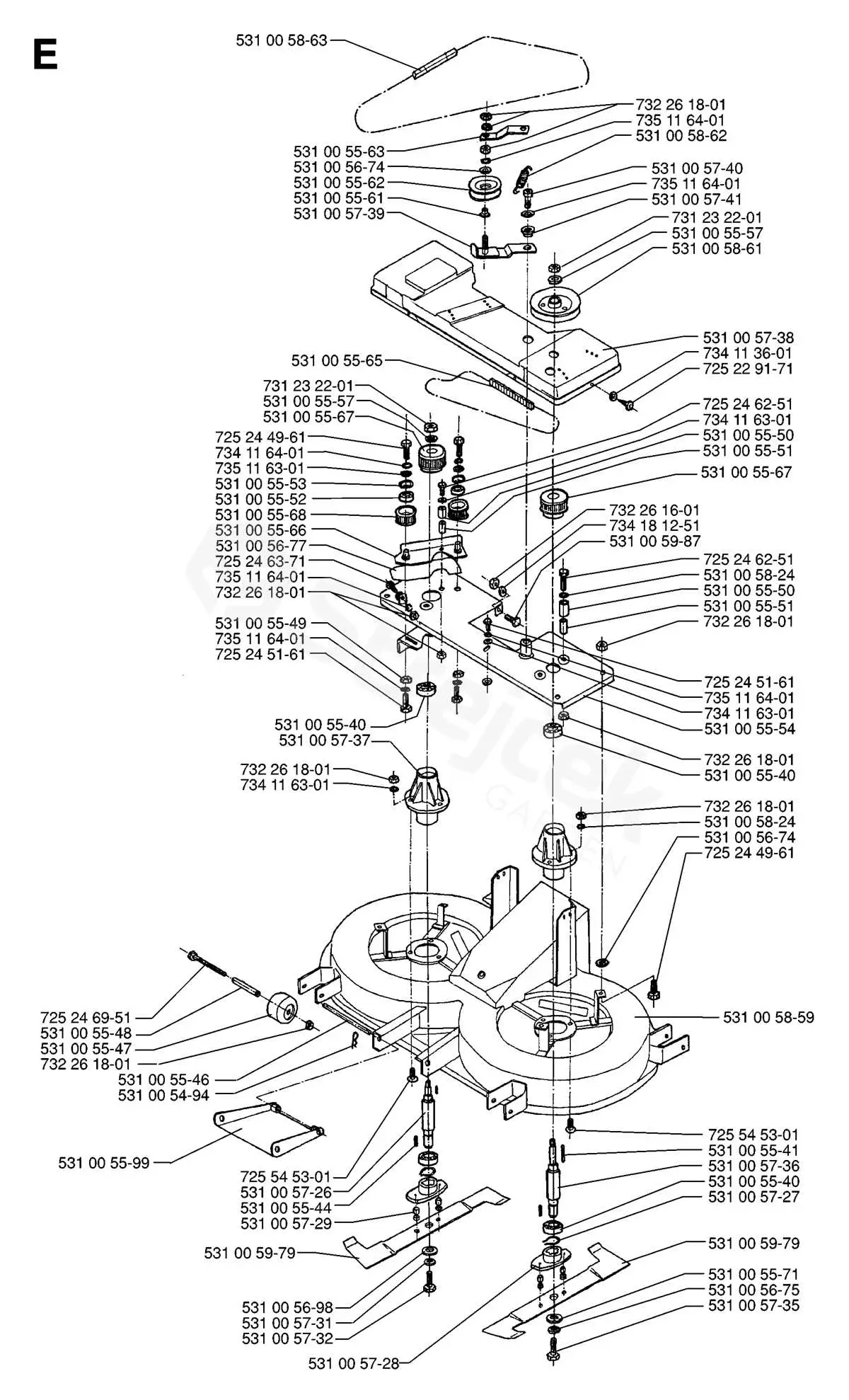 john deere 185 hydro belt diagram