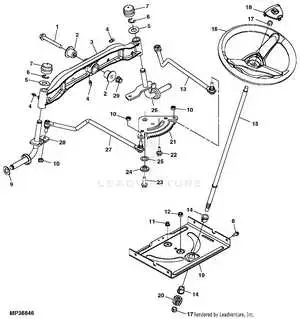 john deere 190c blade diagram